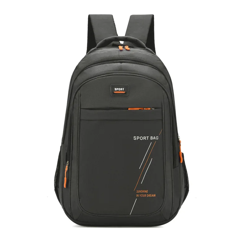 Sports Backpack Men Bag Large Capacity Black Computer Bag Outdoor Travel Backpack Student Fashion Versatile Storage Bag Woman