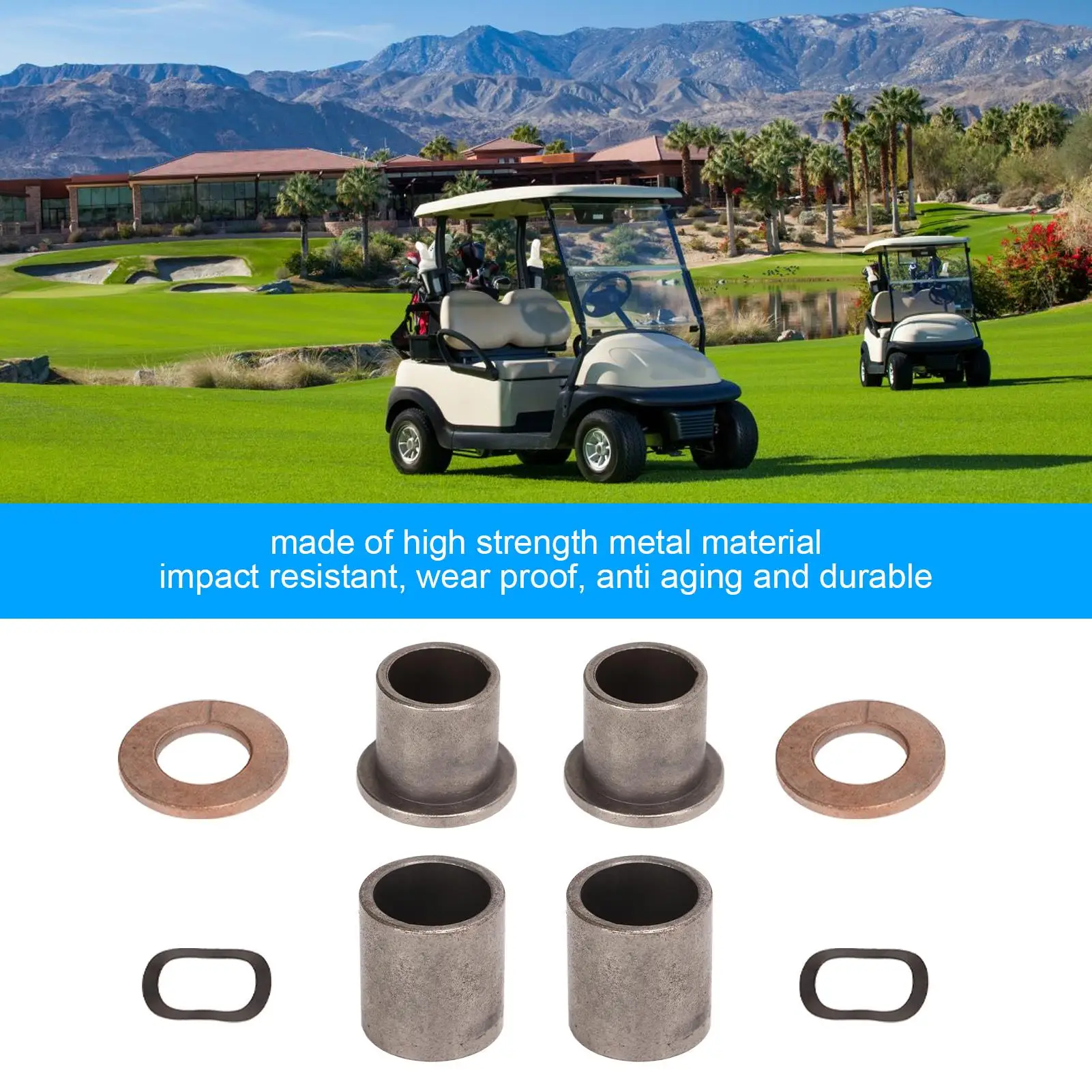 Комплект втулок поворотного кулака штифта износостойкий ударопрочный 1016389