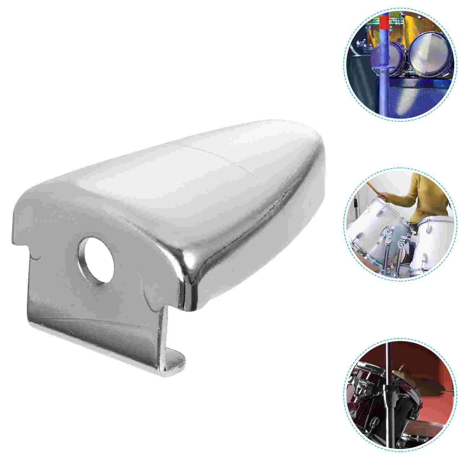 

5 PCS Drum Accessories Hook Part Iron Claw Triangle Shape Kit Stainless Steel Snare Lug Connector