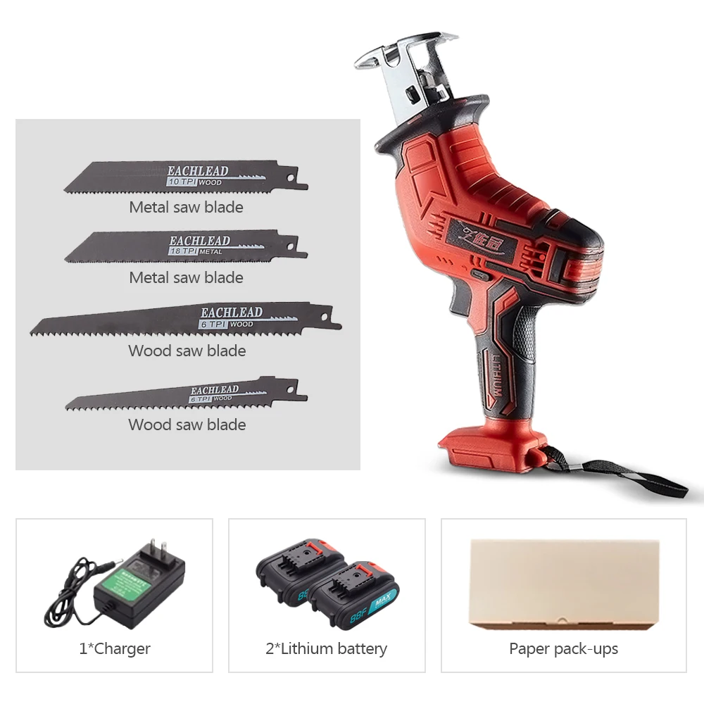 

Аккумуляторная сабельная пила RDDSPON 21В