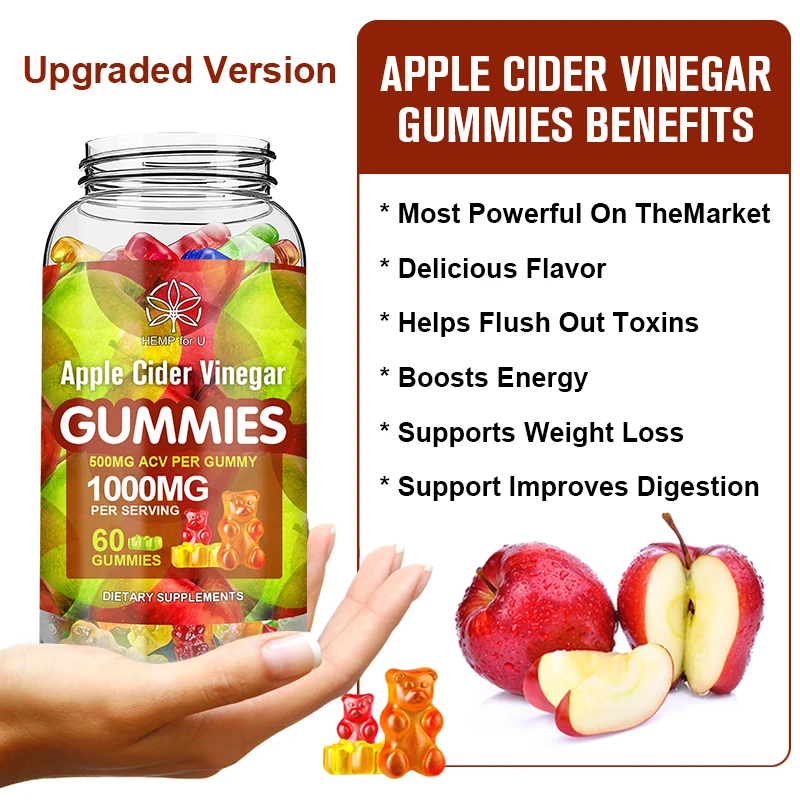 

Lukaree, яблочный уксус, жевательные продукты для похудения для мужчин и женщин, сжигание жира, потеря веса, жиросжигатель плоского живота