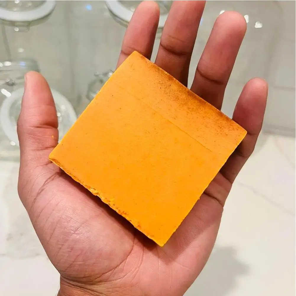 Мыло с куркумой лимоном Kojic лучшее мыло для светящейся кожи