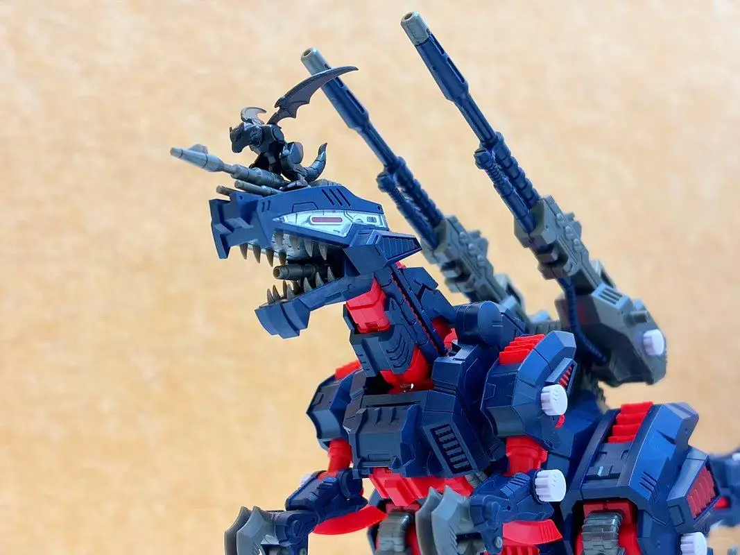 Фото Фигурка TAKARA TOMY REALIZE MODEL RMZ-011 Geno Saurer Raven Special Zoids с заряжаемой частицевой пушкой и сменными деталями №2