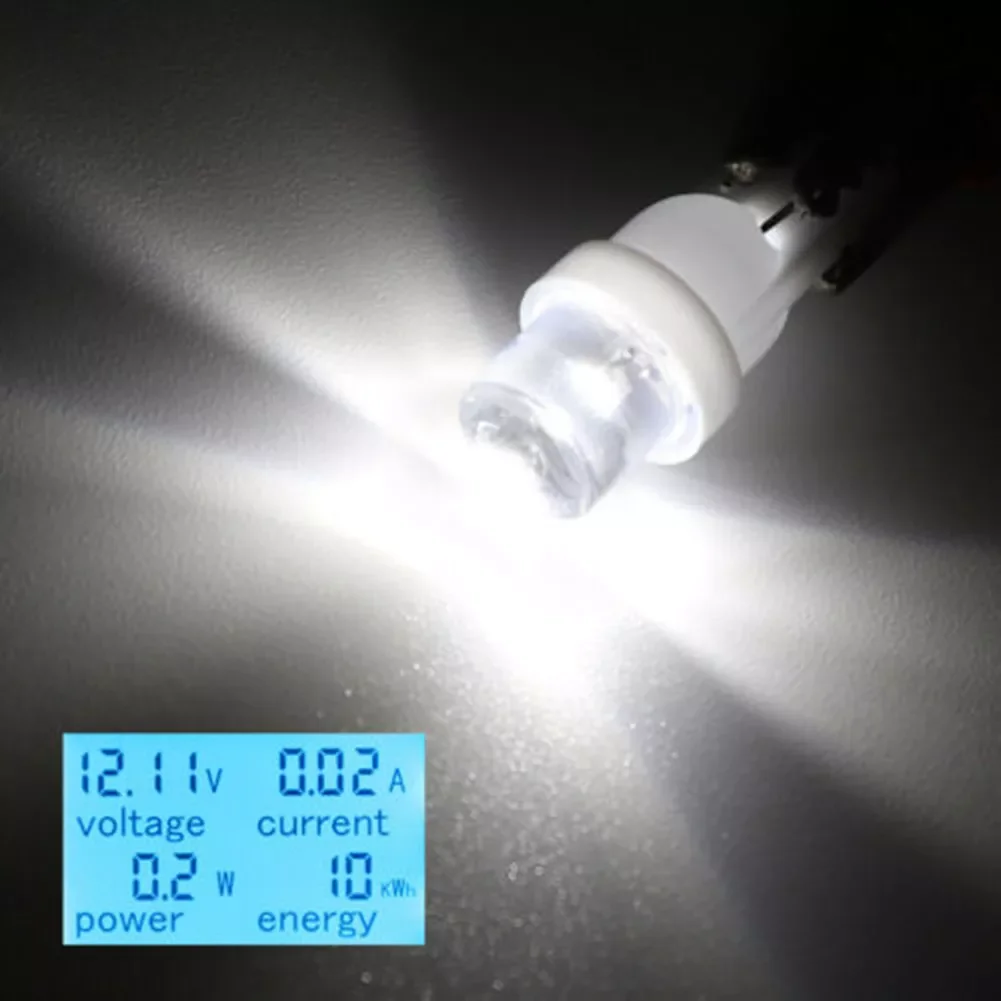 

T10 LED Bulb For Both External Interior Lamp Spotlight On Top White
