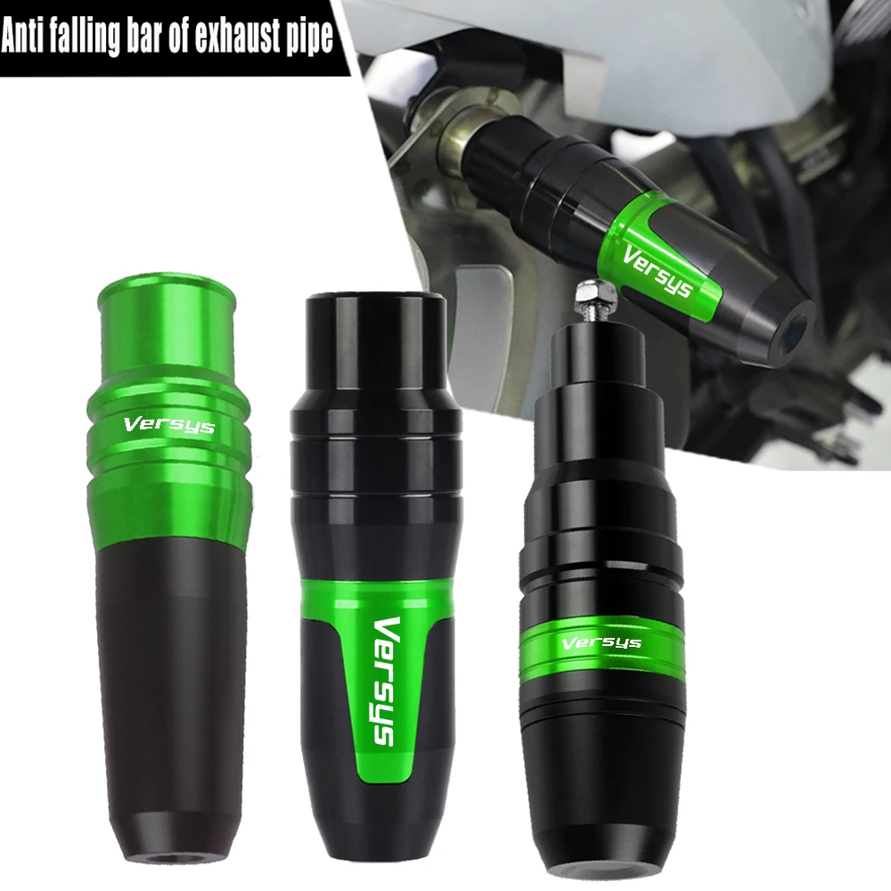 

Motorcycle Accessories Case Exhaust Sliders Crash Pads Protector FOR KAWASAKI Versys 650 300 300X 1000 X300 X 300 2015-2022 2018