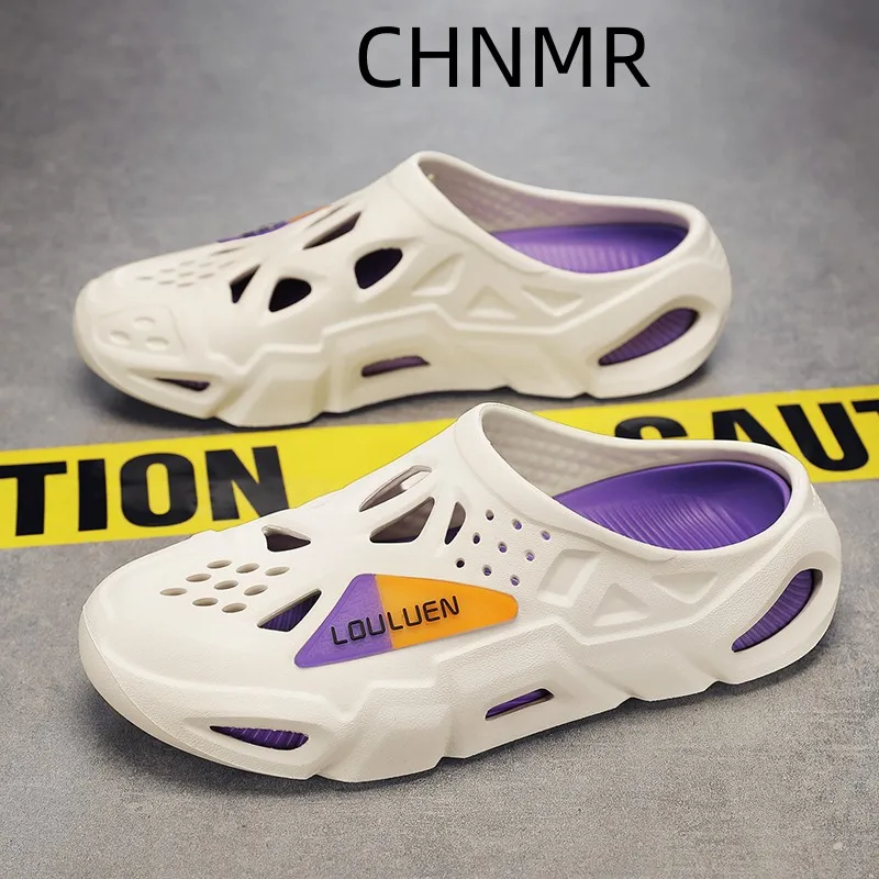 

Men's Summer Slippers Slip-on Water Proof Beach Platform Lightweight Breathable Massage Flat Heel Comfortable Casual Summer Main