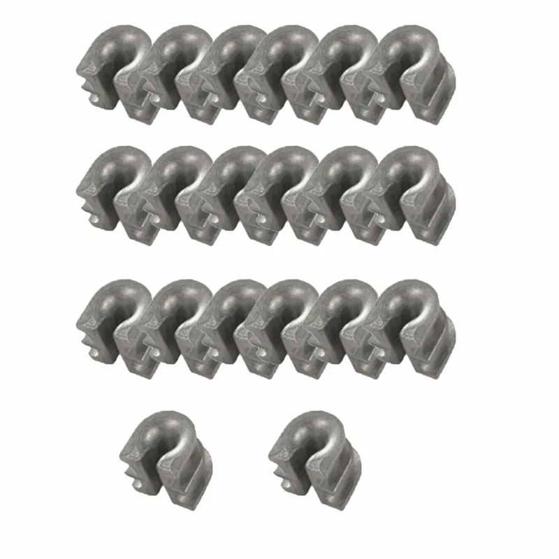 

Spare Eyelet Sleeves Silver Tools Trimmer 20pcs 25-2 713 8301 Aluminum Autocut For Stihl 4002 Convenient Useful