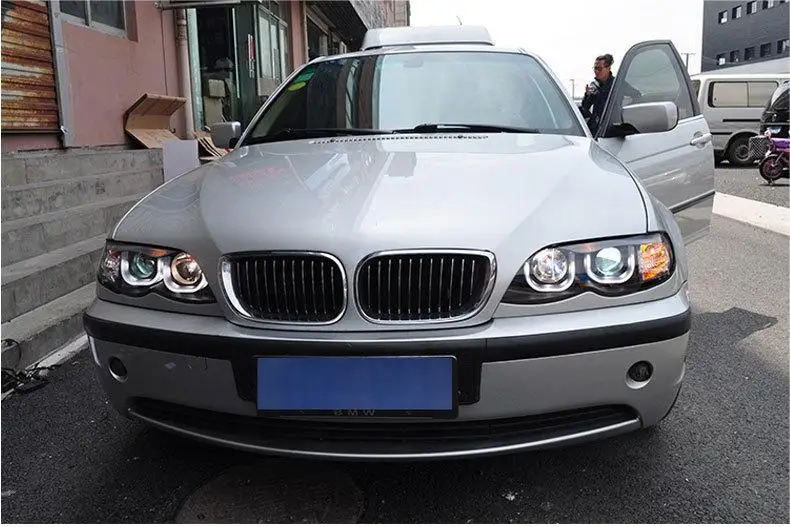 Оптовая продажа Facelift E46 передний угол глаз светодиодный галогенный головной