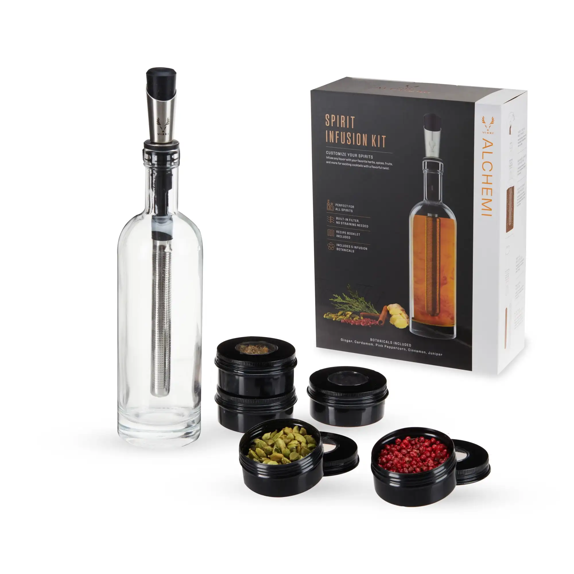 

Набор для инфузии Viski Alchemi Spirit, 1 шт.