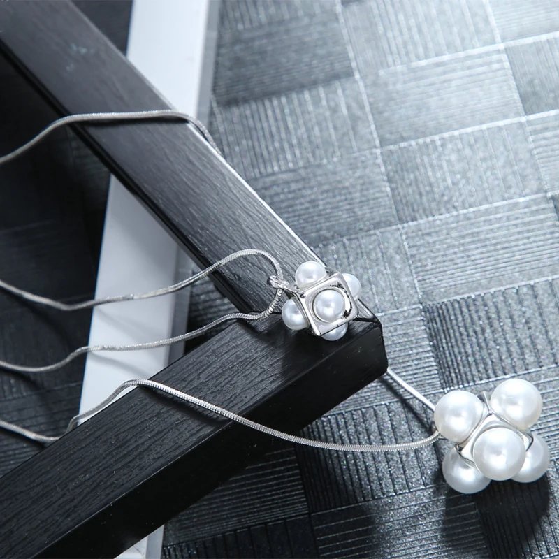 Boosbiy элегантный свитер с кристаллом розовый Снежинка Кулон Капли воды аксессуары