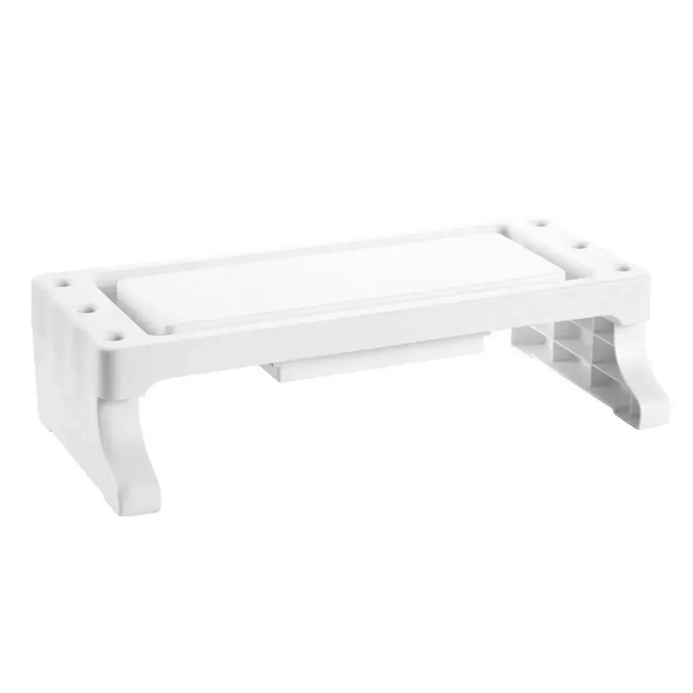 

ABS Monitor Riser Stand Computer Universal Desktop Holder Storage Rack Bracket Organizer For PC Ipad Laptop MacBook Home Office
