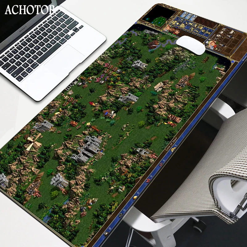 

Heroes Of Might And Magic Mousepad Gaming Computer Gamer Mouse Pad Desk Mat Keyboard Xxl Speed Table Mat Tapis De Souris XXL