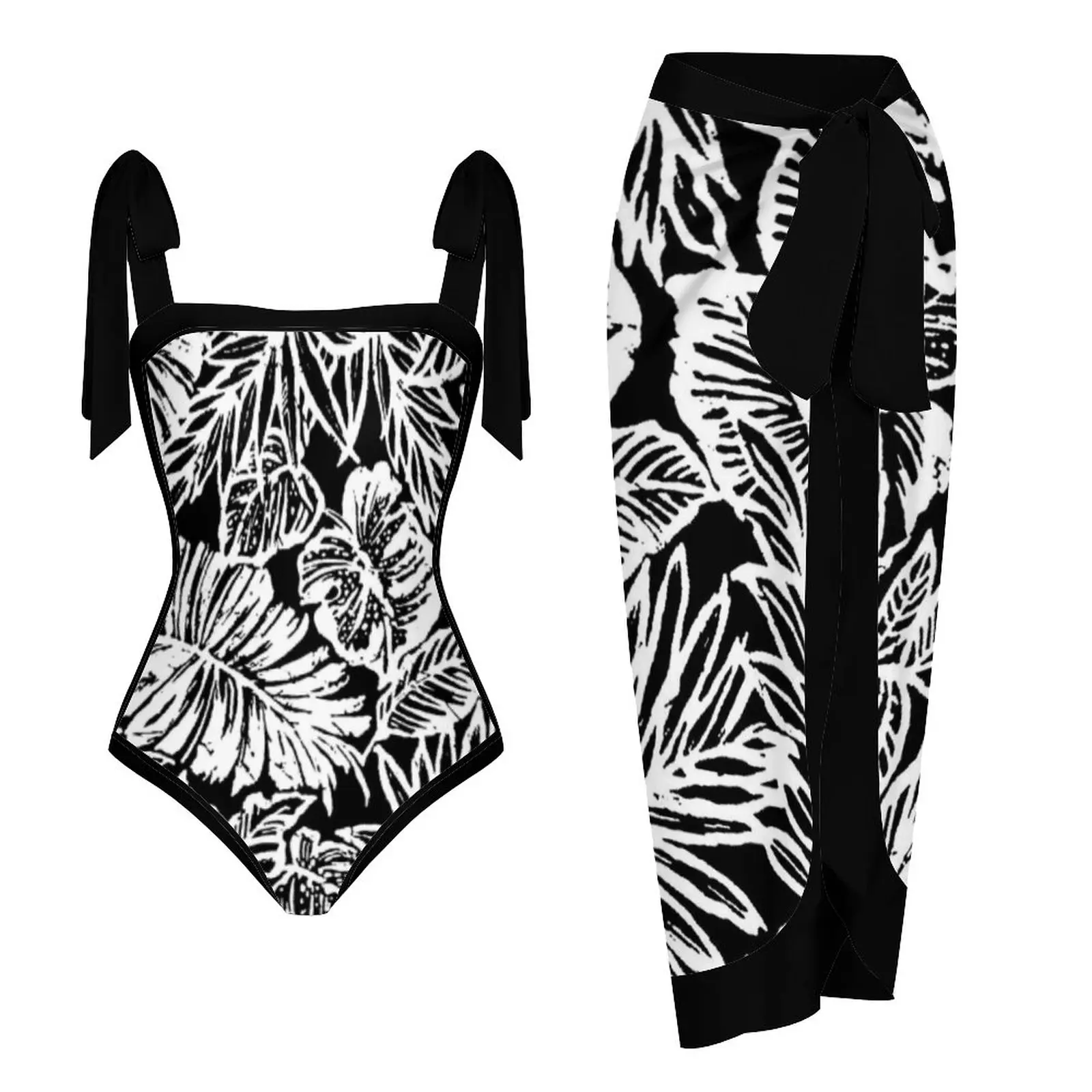 New In Swimsuit Women Plus Size Bikini Floral Print Cover Up Monokini Bikini 2 Piece Swimsuits Brazilian Swimwear Bathing Suit
