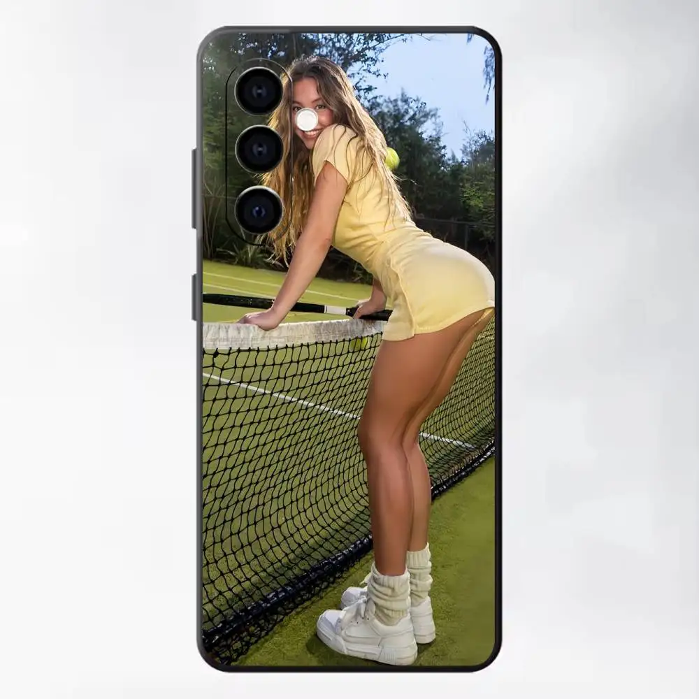 Фото Черный мягкий силиконовый чехол Sweetie SYD S-Sydney для Samsung A73 20,21,22,31,32,52,53,72 №2