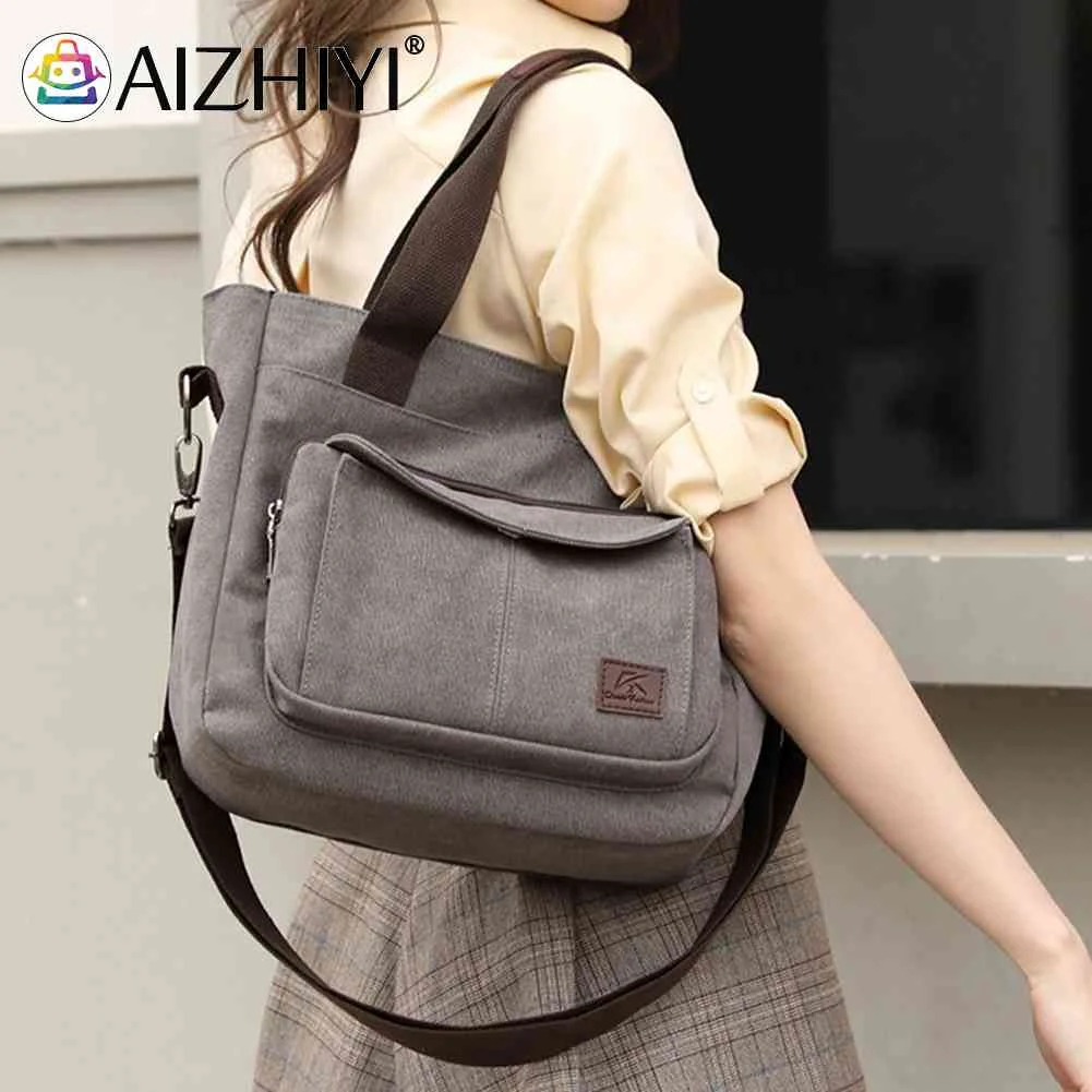 

Повседневная сумка с верхними ручками, вместительная дамская сумочка-тоут на плечо, школьная сумка через плечо, многоразовый тоут с несколь...