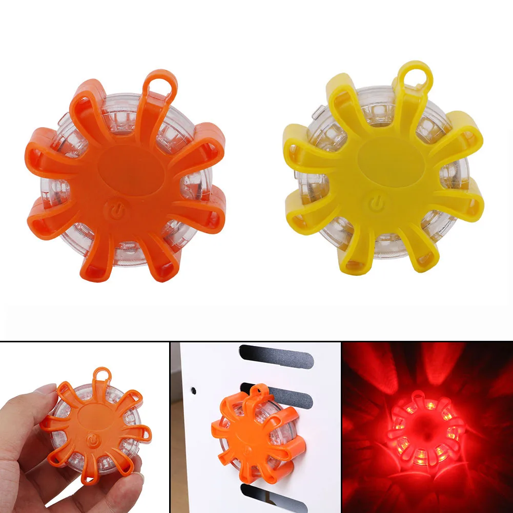 

Mini LED Emergency Light Strobe Light Magnetic Base Traffic Safety Warning Light Car Beacon Lamps Super Bright Road Signal