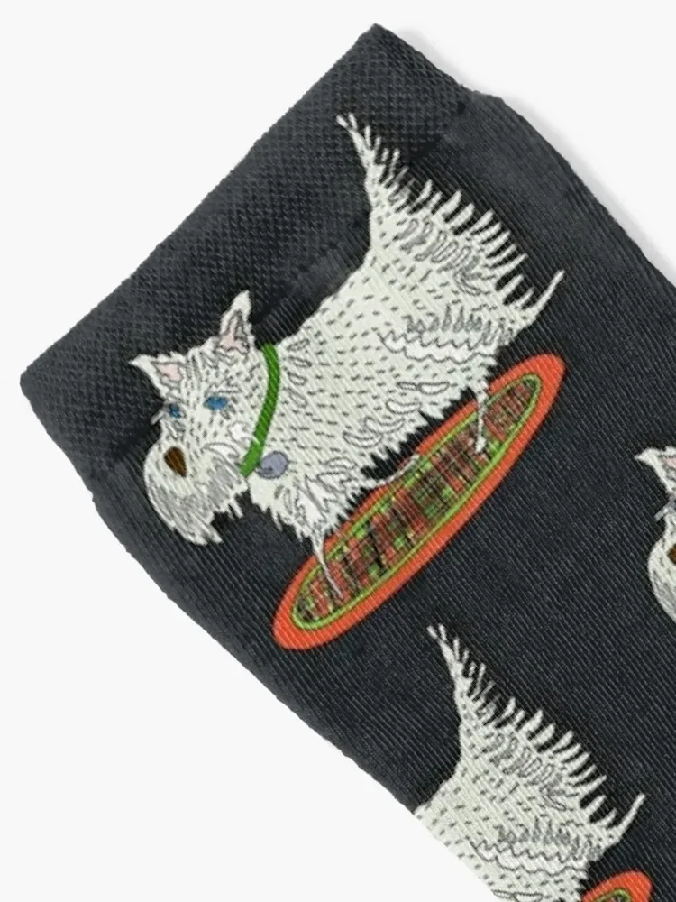 West Highland Женская Эстетическая обувь Спортивные Чулки дизайнерские мужские носки