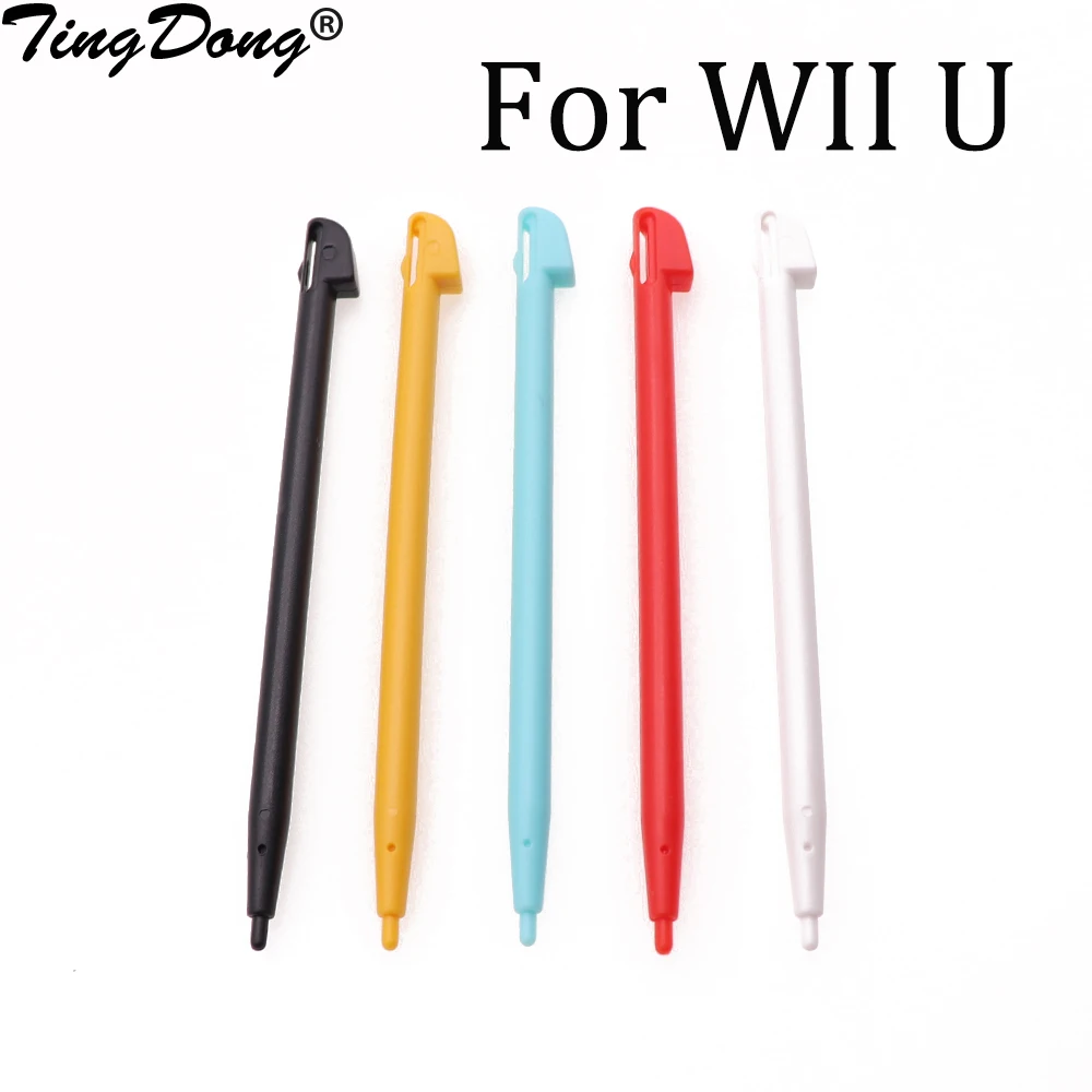 TingDong1PCS Mobile Touch Pen Touchscreen Pencil For WIIU Slots Hard Plastic Stylus Pen For Nintend Wii U Game Console