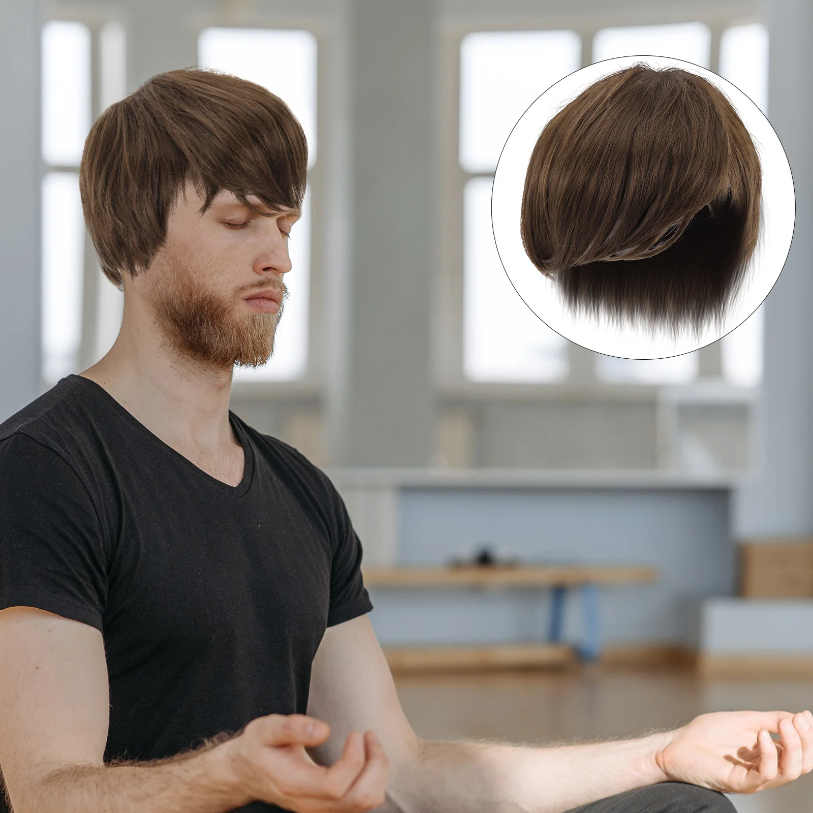 

Male Short Wig Cosplay Wig Costume Party Wig Men Hair Accessories
