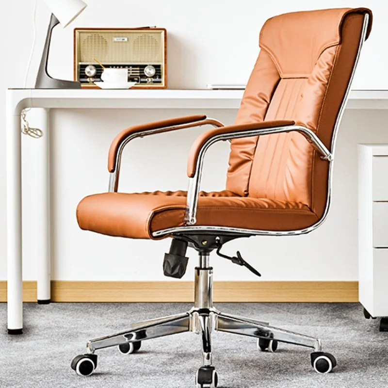 

Boss Ergonomic Office Chair Computer Swivel Leather Salon Conferenc Office Chair Gaming Comfy Hand Sillon Oficina Furniture