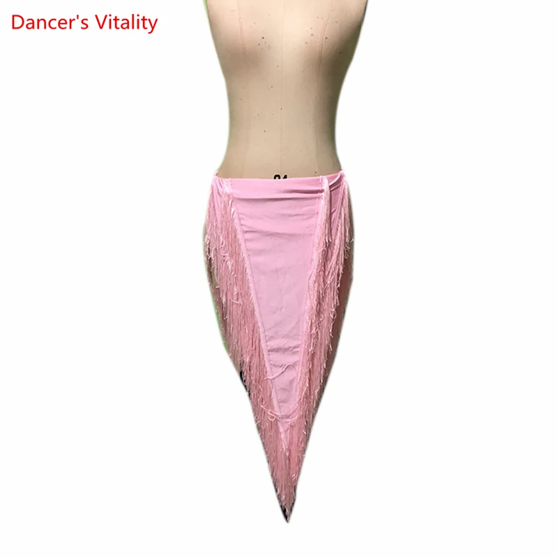 Женский костюм для танца живота юбка на заказ одежда тренировок с кисточками