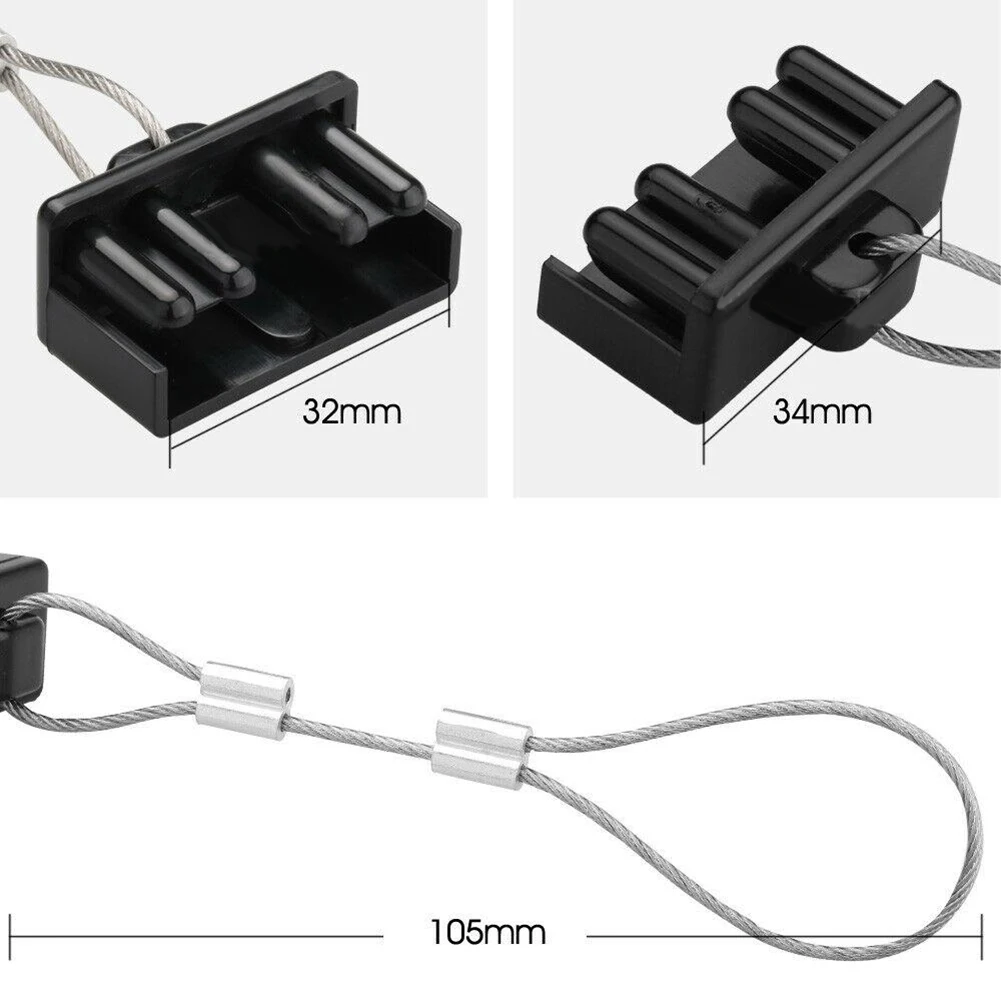4PCS Dust Cap FOR Anderson Plug Cover Style Connectors 50AMP Battery Caravan PVC Fire/Flame Retardant Power Supply Socket - купить по