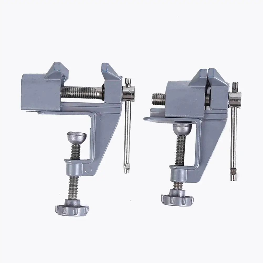 

Mini Bench Vise DIY Household Small Table Clamp Hobby Craft Repair Tool Clamping Range 0~1.34 Inch Flat Mouth Table Vise