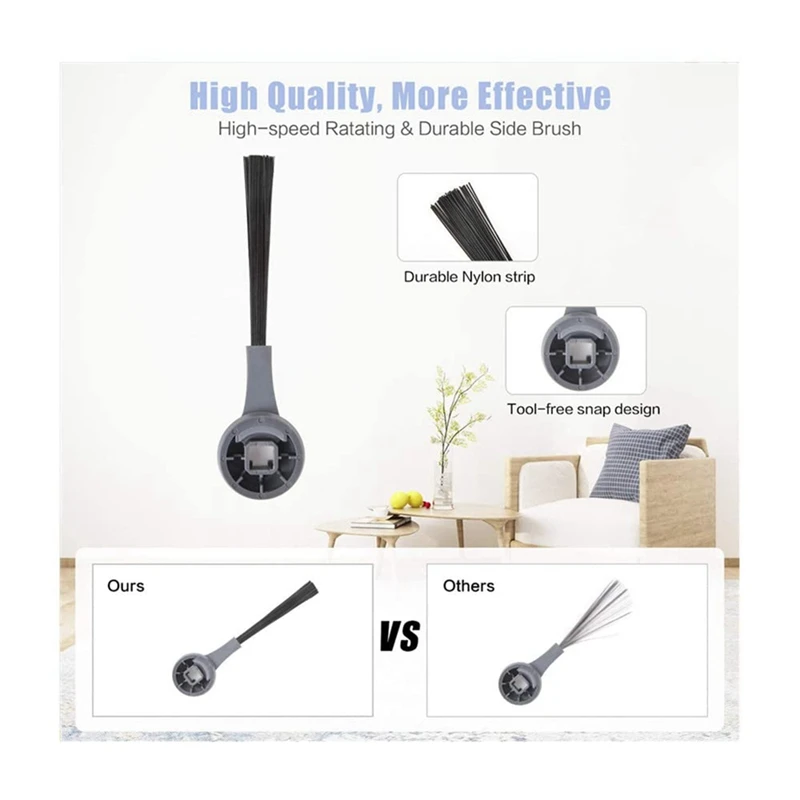 Боковая щетка из 16 предметов для робота Shark ION RVSBK950 RV750 R85 RV850 S87 сменный