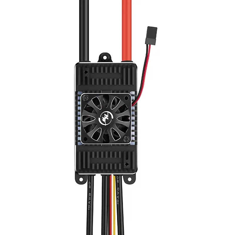 Фото Бесколлекторный регулятор скорости UniFlyHobbywing Platinum 260A SBEC / OPTO HV V5 6-14S Lipo для электрических вертолетов/самолетов класса 700-800 / 2S №4