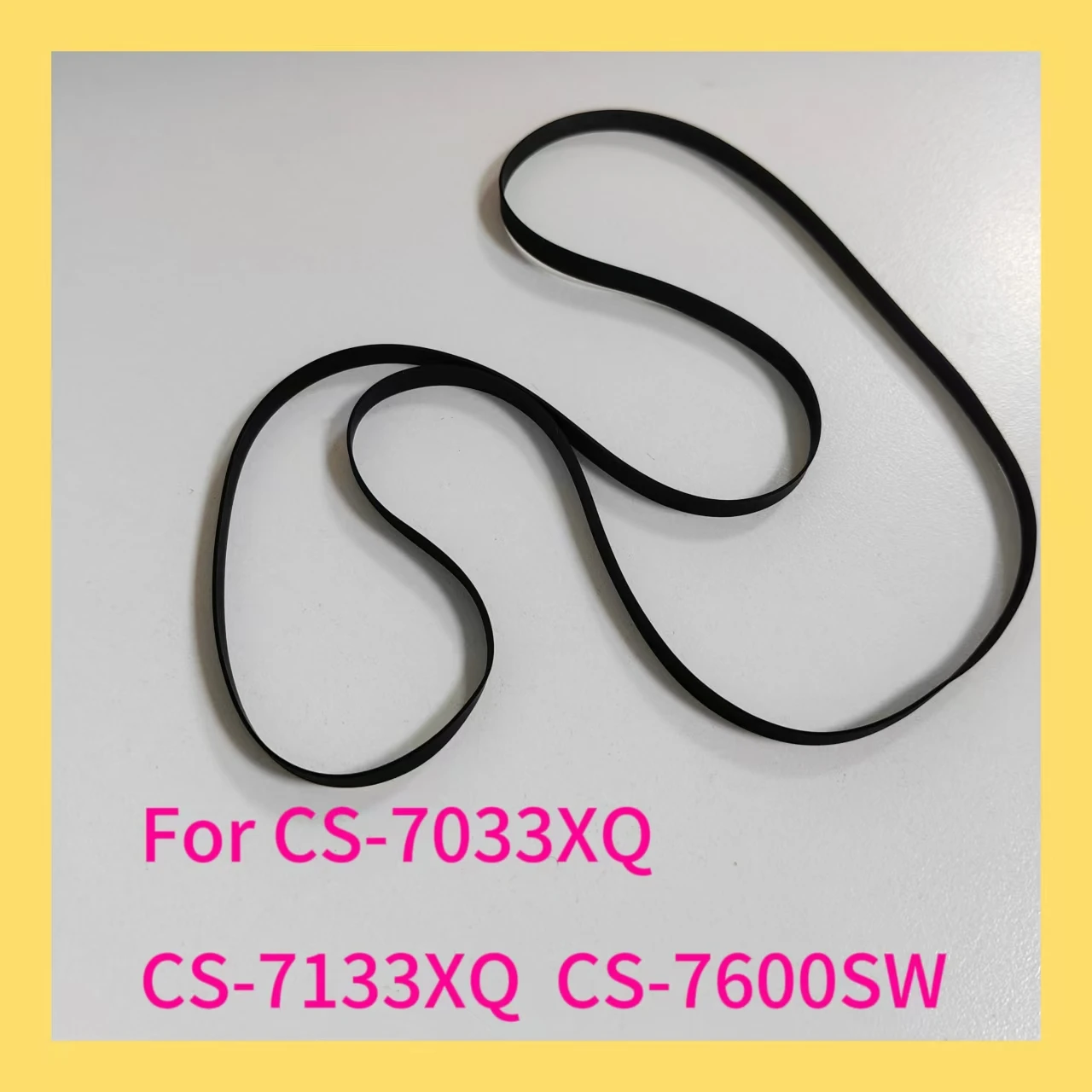 Ремень для проигрывателя QUASAR CS-7033XQ CS-7133XQ CS-7600SW черный сменный ремень