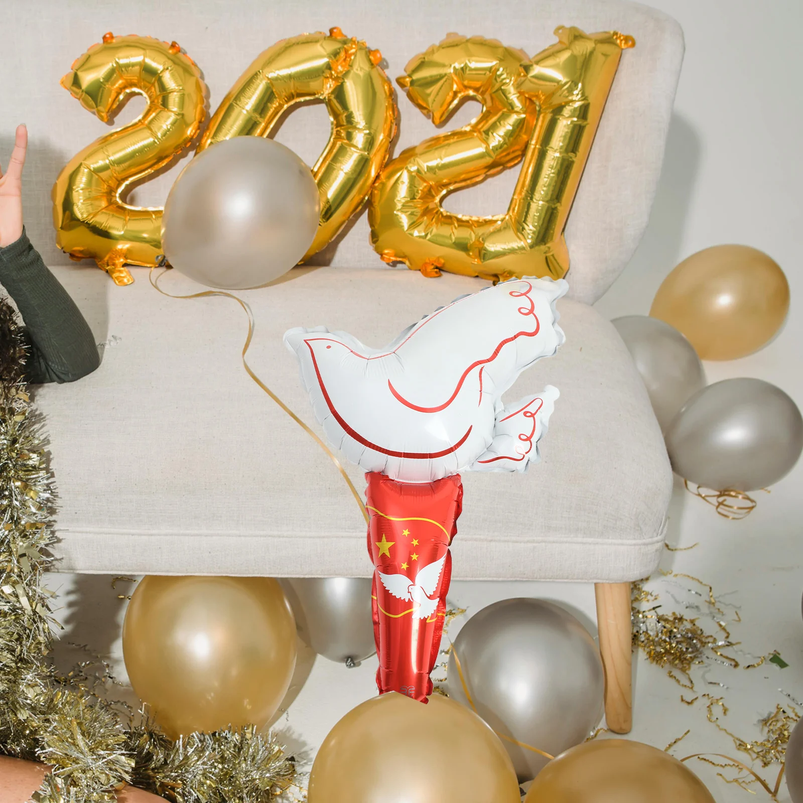 Насос для воздушных шаров с голубем мира белые воздушные шары помолвки выпускной