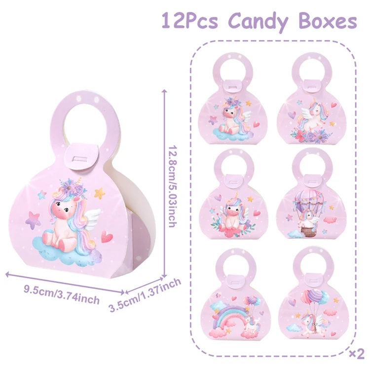 

Подарочные коробочки с единорогом PATIMATE