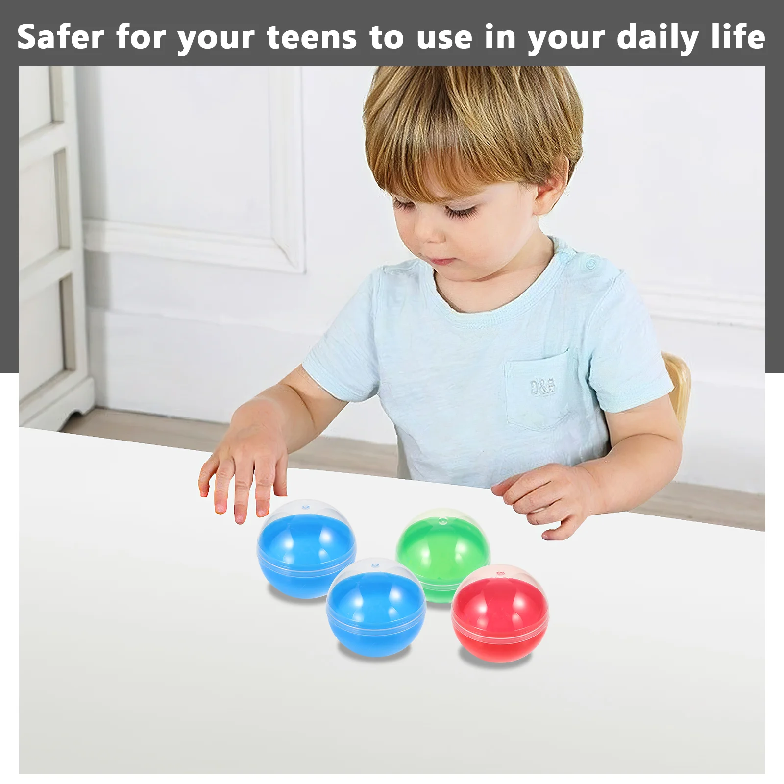 60 шт. 50 красочные полупрозрачные корпуса торговый автомат капсулы для хранения