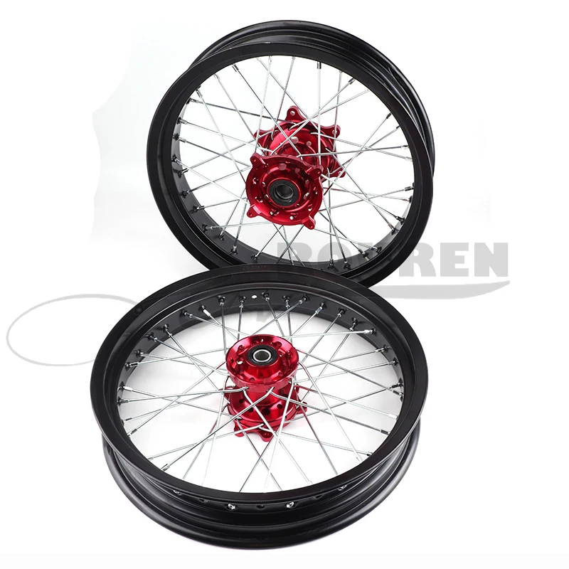 

3.00x17-3.50x17 front and rear rim hub for EXC MXC SXF SXS MX SX GS 125-540 250 300 350 400 450 500