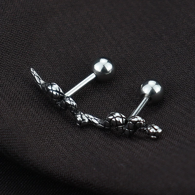 Мужские и женские ювелирные украшения в стиле панк из нержавеющей стали