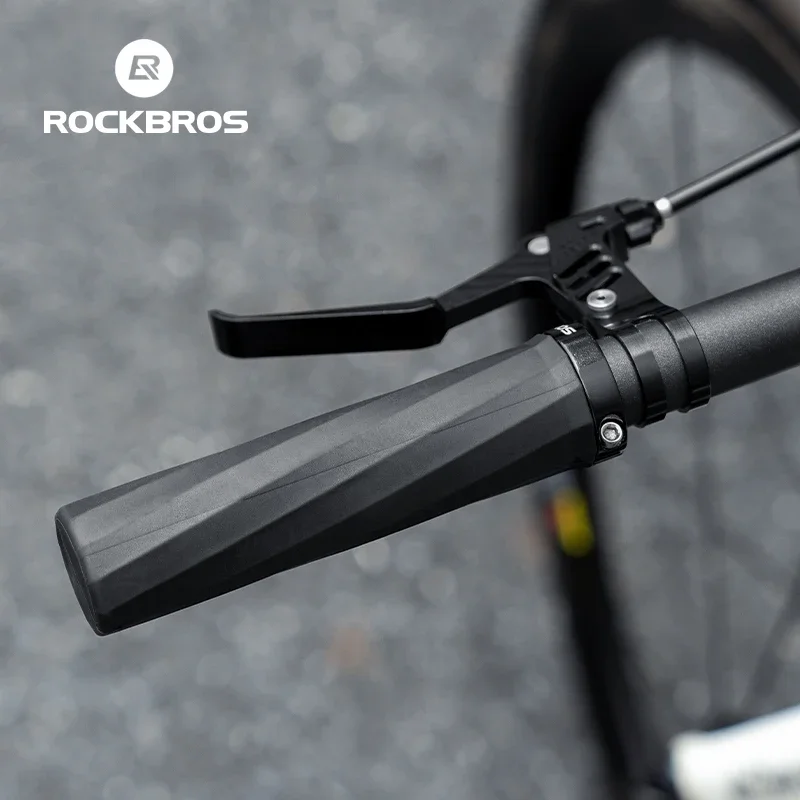 ROCKBROS MTB шоссейный велосипед ручки на руль односторонний фиксатор амортизирующие