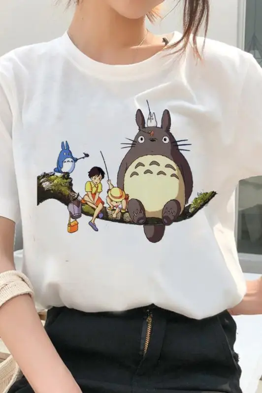 Totoro Studio Ghibli women clothes anime graphic t shirts tshirt women t shirt oversized t shirt tops shirts for women