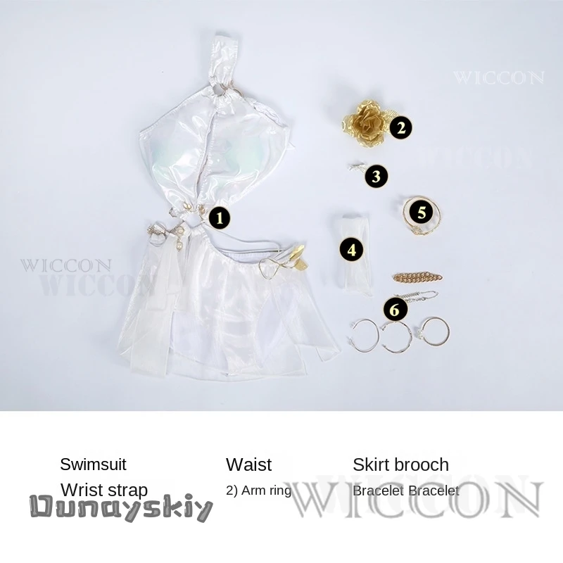 Игра Naraka: Bladepoint Zai Косплей Костюм Halloween Party Girl Купальник Комплект Новый Стиль XS-XXL