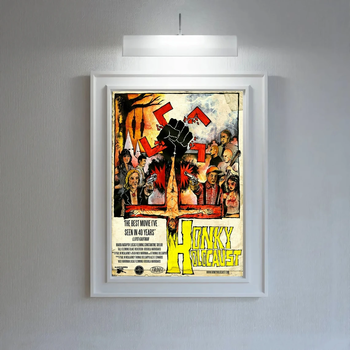 

Художественное оформление художественной литейной фильмы Honky, плакат с принтом, художественное оформление стен