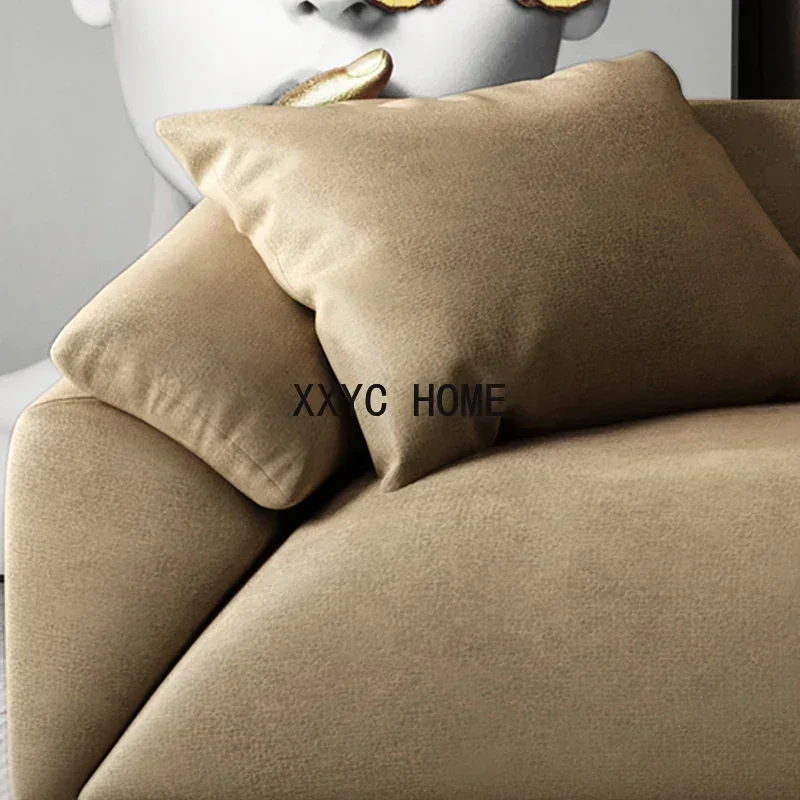 Скандинавские диваны для гостиной современная ткань одиночные расслабляющие