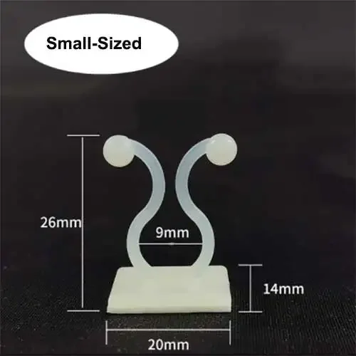 Настенные зажимы для растений из пластика