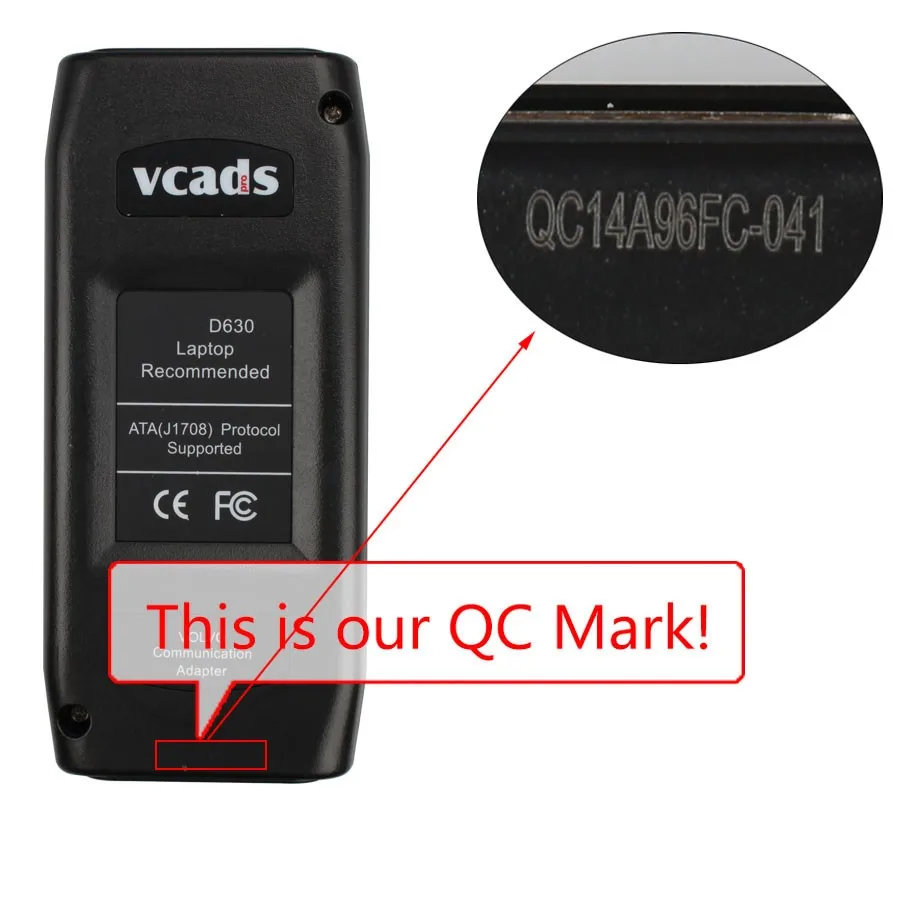 Профессиональный сканер для тяжелых грузовиков VCADS Pro 2 40 диагностический