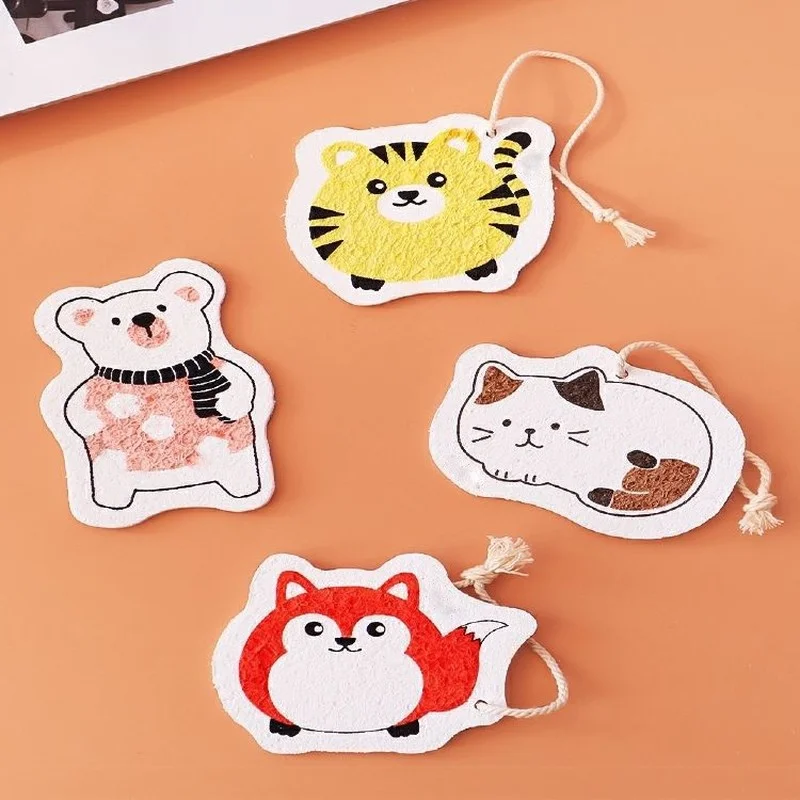 Необычная Милая губка чистящая щетка впитывающие приспособления для мытья