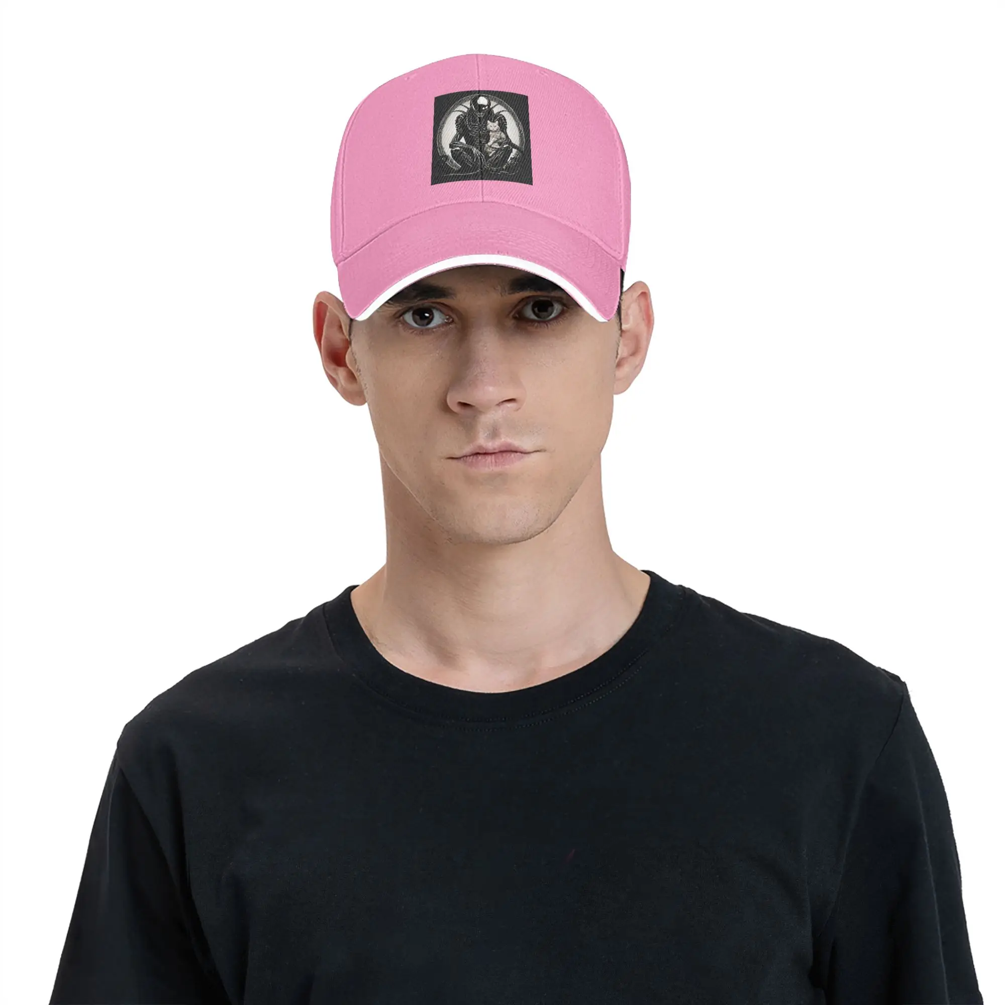 Фото Бейсболки Xenomorph и Cat Cap Fashion, регулируемые, в стиле хип-хоп, летние, унисекс, с возможностью индивидуализации, разноцветные №2