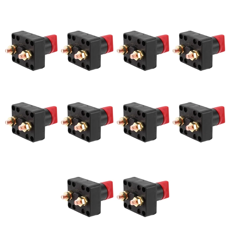 

Battery Switch Power Disconnect Switch Rotary Isolator Cut OFF Switch For Car Boat Marine Van Truck (Type J 10Pcs)