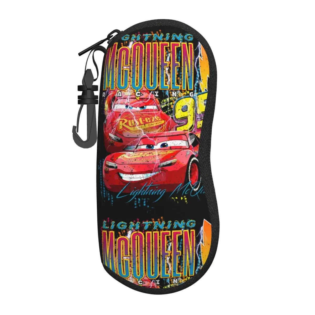 Автомобили Молния Маккуин гонки молния плакат очки искусственные модные