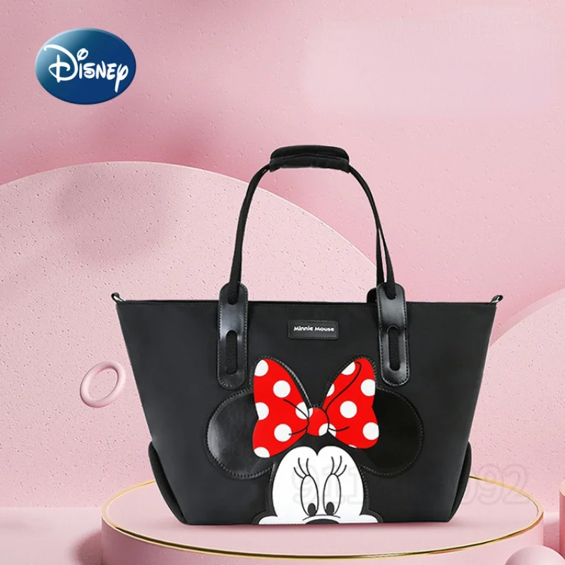 Disney Mickey's Original  Diaper Bag Handbag Luxury Brand Women's Handbag Large -capacity Baby Bag Card Fashion Baby Diaper Bag