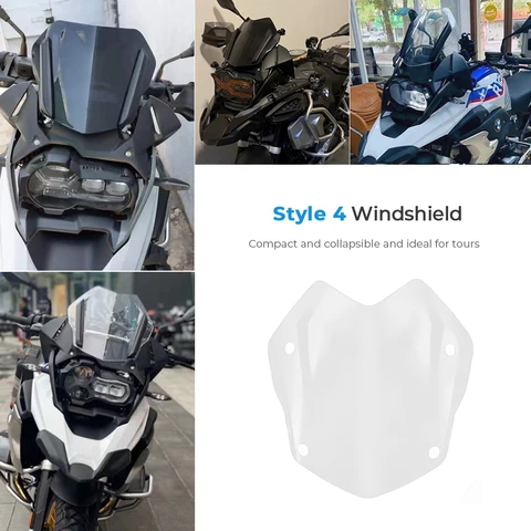 KEMIMOTO лобовое стекло лобовое стекло Защитная пленка для экрана для BMW R1200GS R1200GS R1250GS LC ADV Adventure 2013-2023