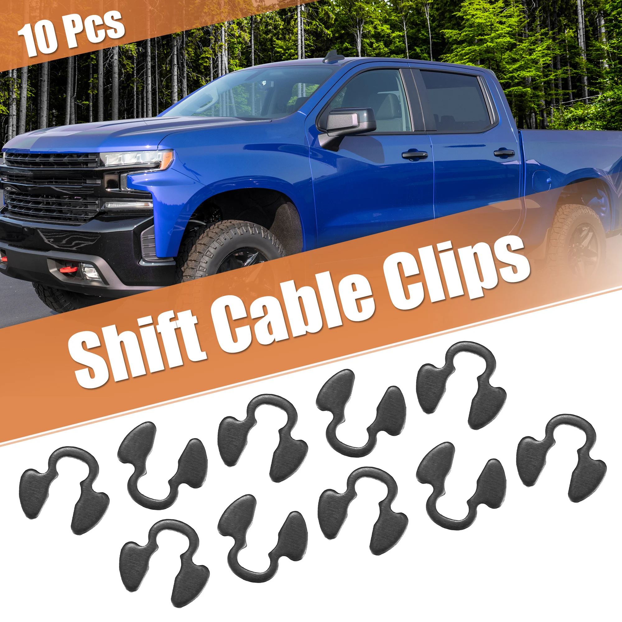 Motoforti 10 шт. зажимы для троса переключения передач 4L80E 4L60E Chevy Silverado GMC Sierra