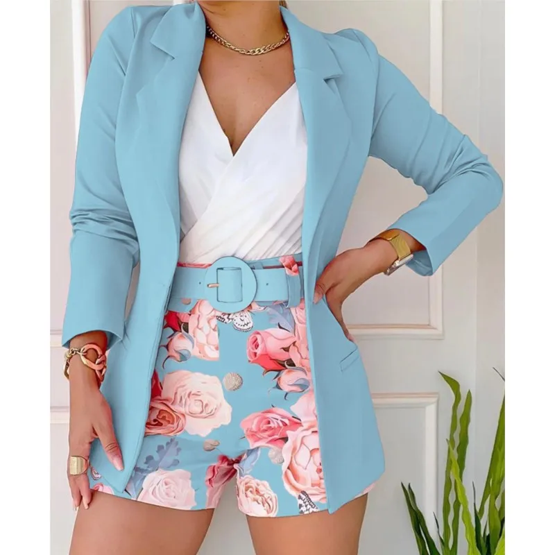 2024 весна-лето женские повседневные комплекты из двух предметов элегантный